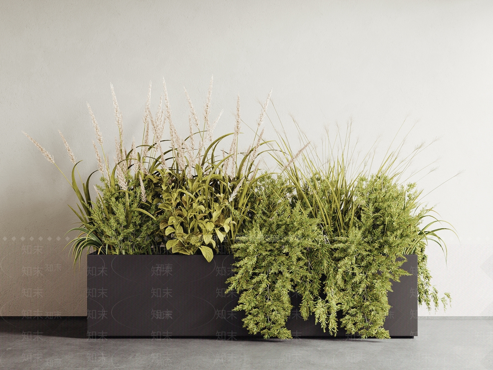 植物堆3D模型下载【ID:1180041526】