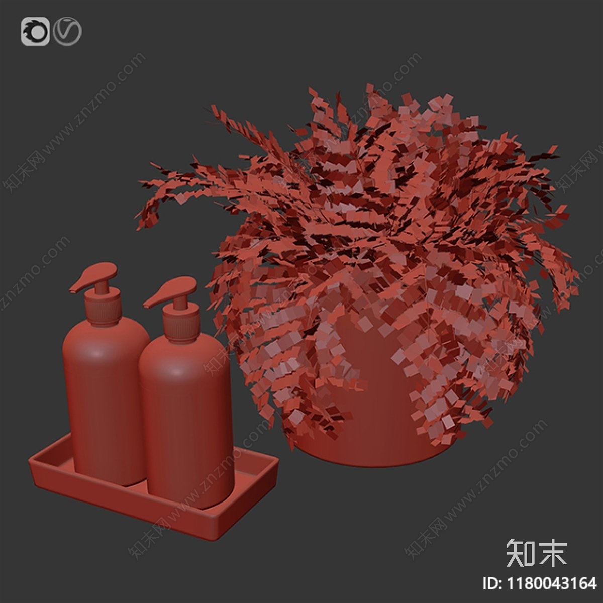 洗浴用品3D模型下载【ID:1180043164】