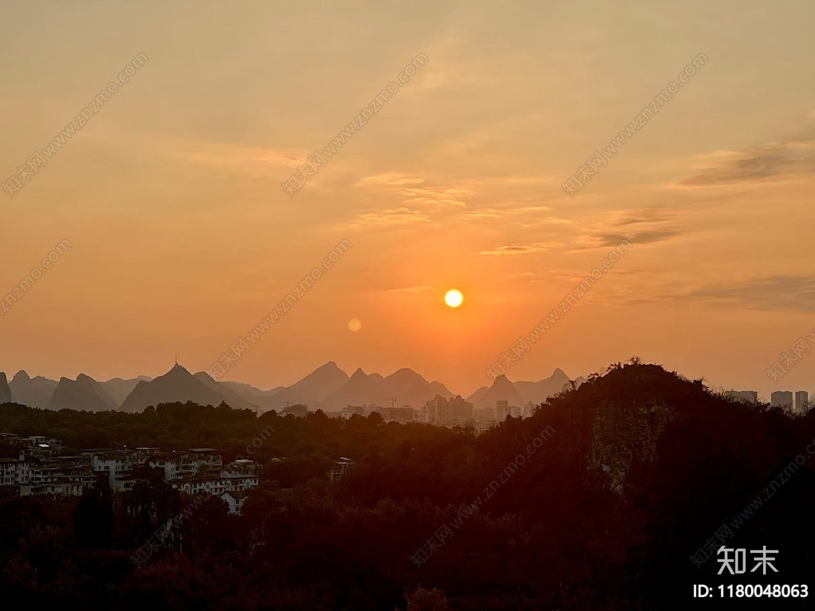 现代法式天空外景贴图下载【ID:1180048063】