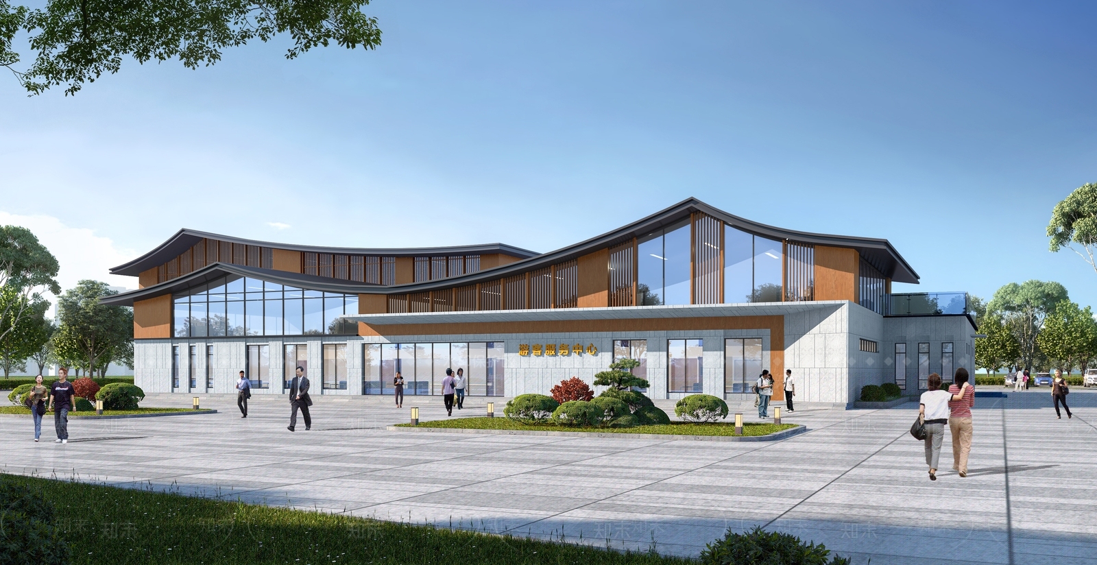 现代其他公共建筑3D模型下载【ID:1180057693】