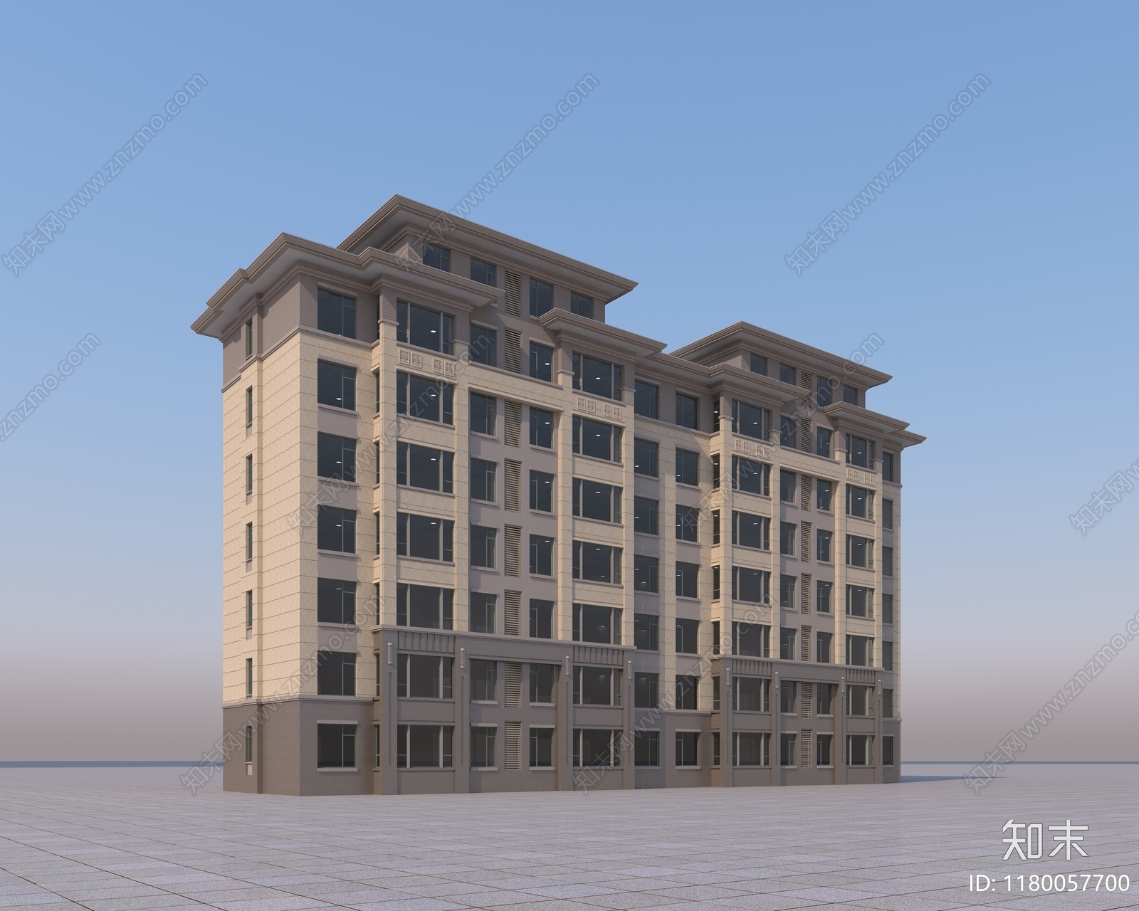 新中式现代其他住宅外观3D模型下载【ID:1180057700】