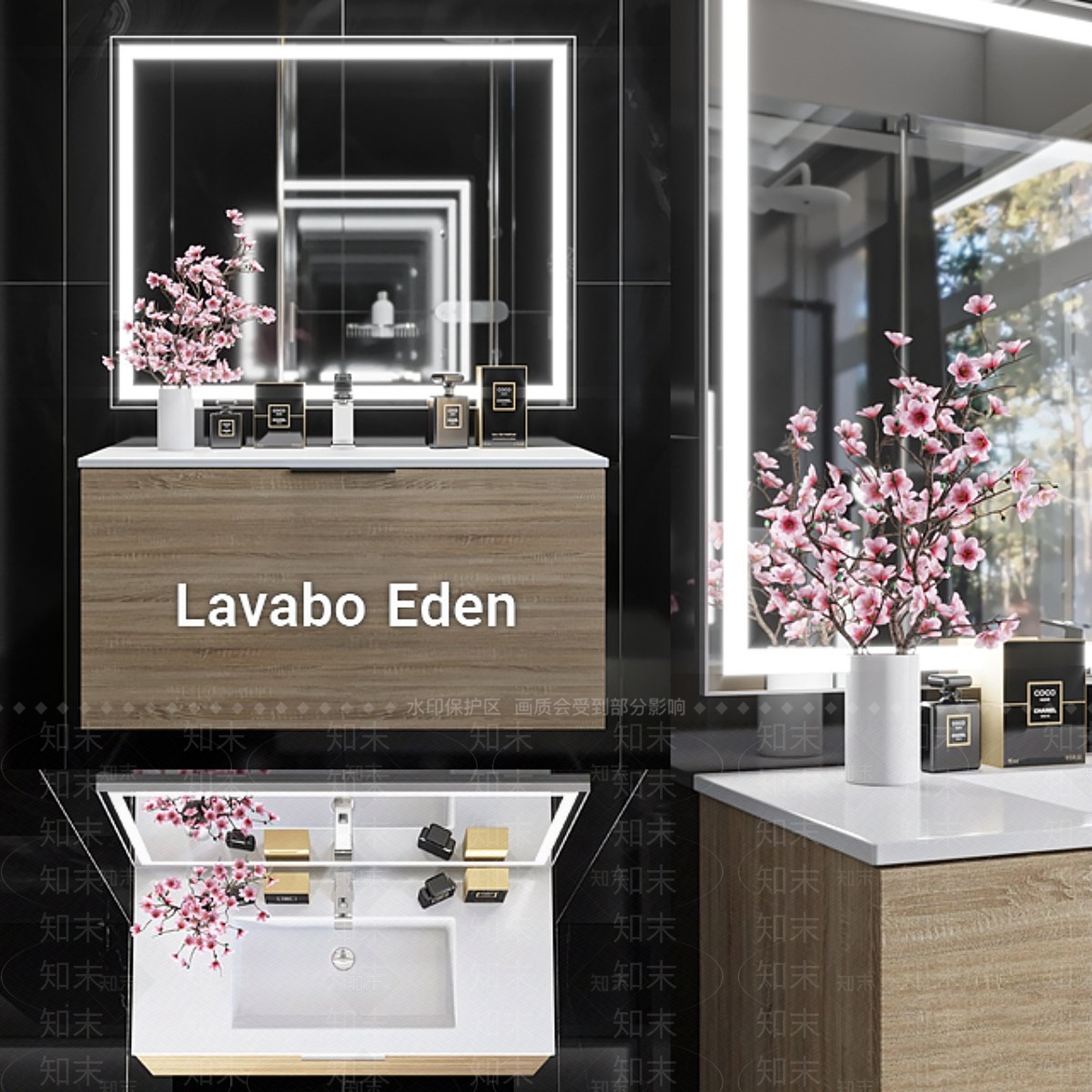 洗手台3D模型下载【ID:1180063507】