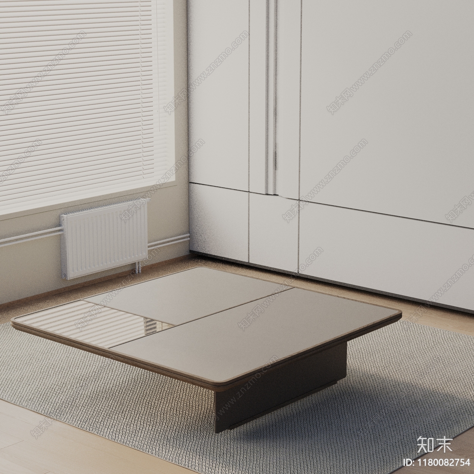 现代茶几3D模型下载【ID:1180082754】