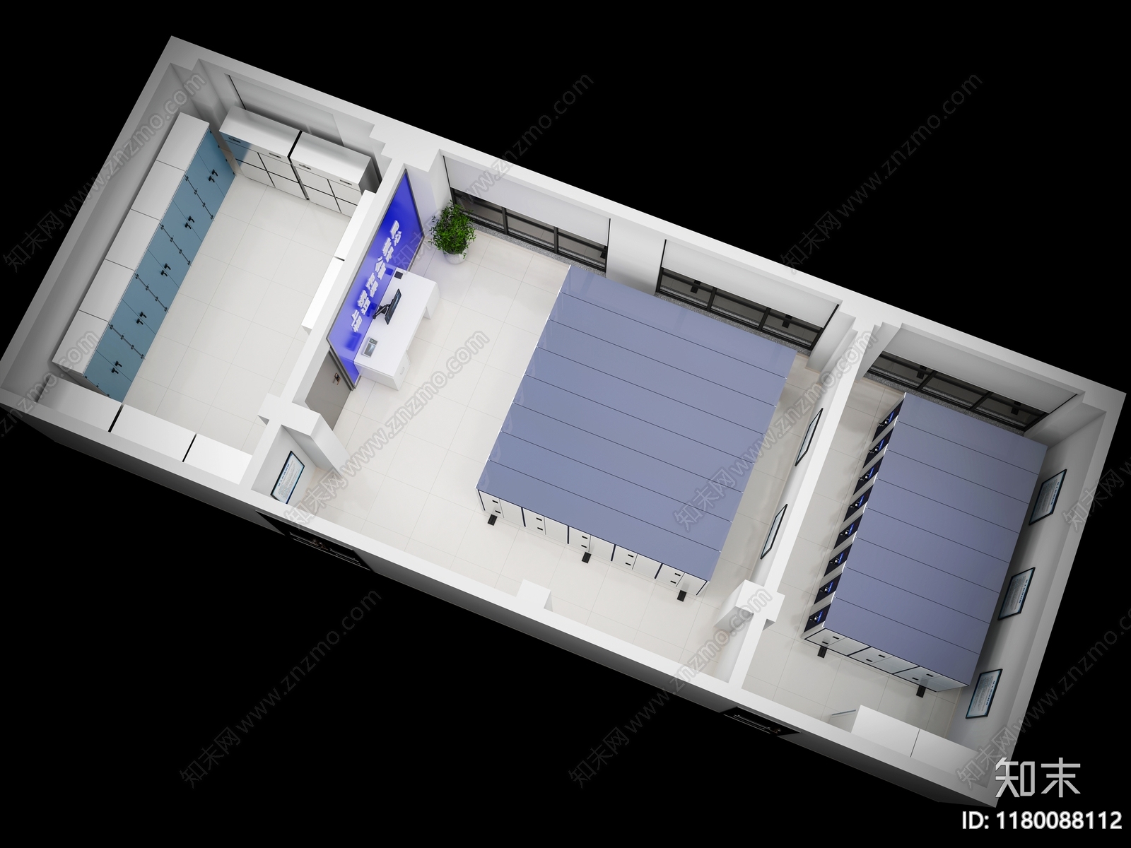 现代其他办公空间3D模型下载【ID:1180088112】