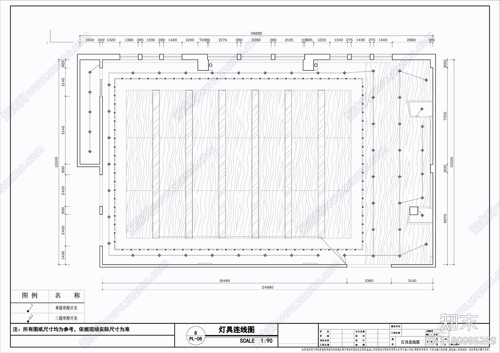 现代其他教育空间cad施工图下载【ID:1180095259】