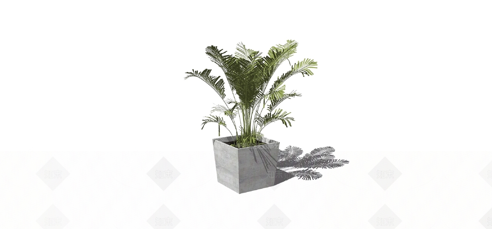盆栽SU模型下载【ID:1180102184】