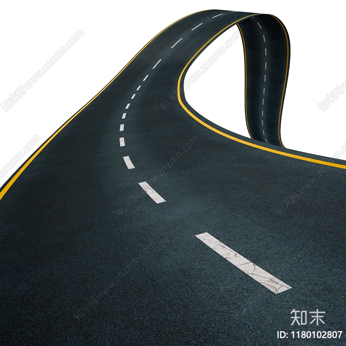 现代道路SU模型下载【ID:1180102807】