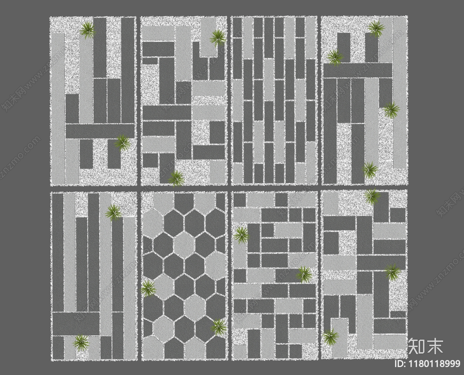 现代铺装SU模型下载【ID:1180118999】