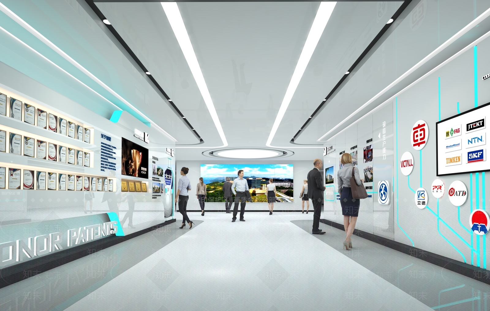 现代其他公共空间3D模型下载【ID:1180119298】