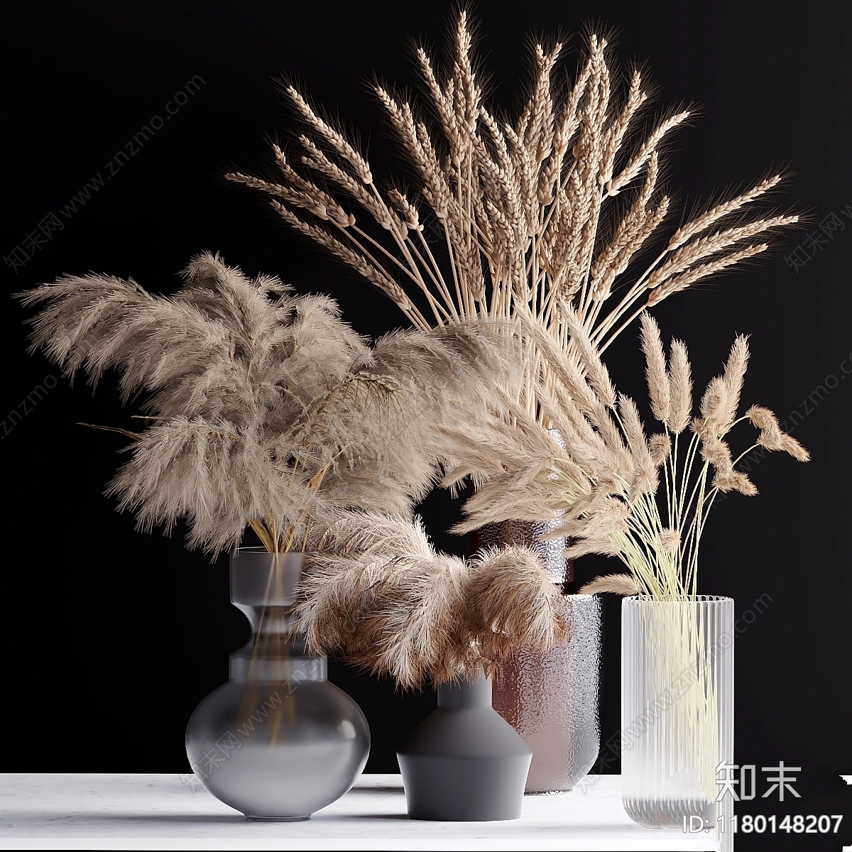 花艺3D模型下载【ID:1180148207】