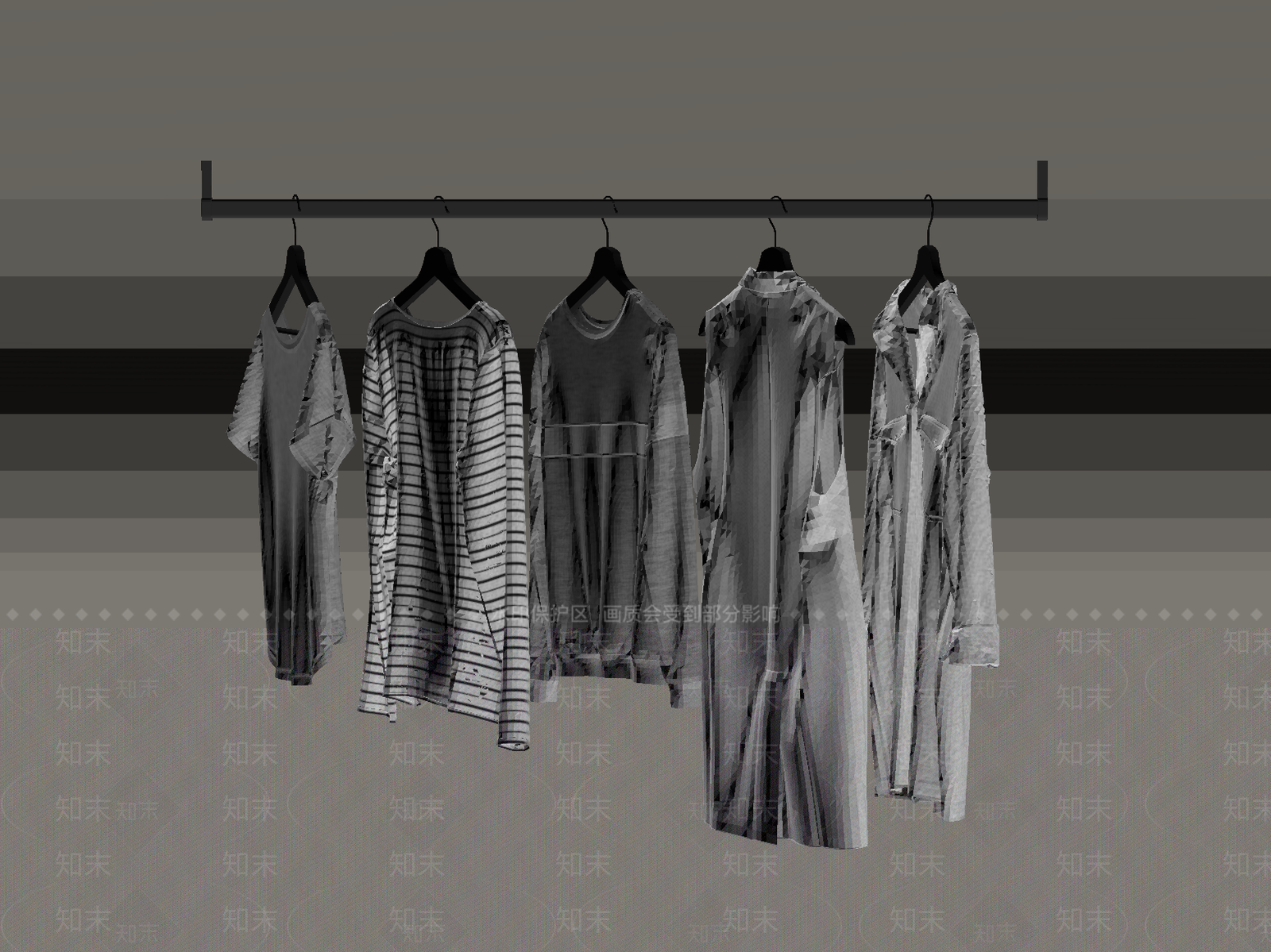 衣服SU模型下载【ID:1180148723】