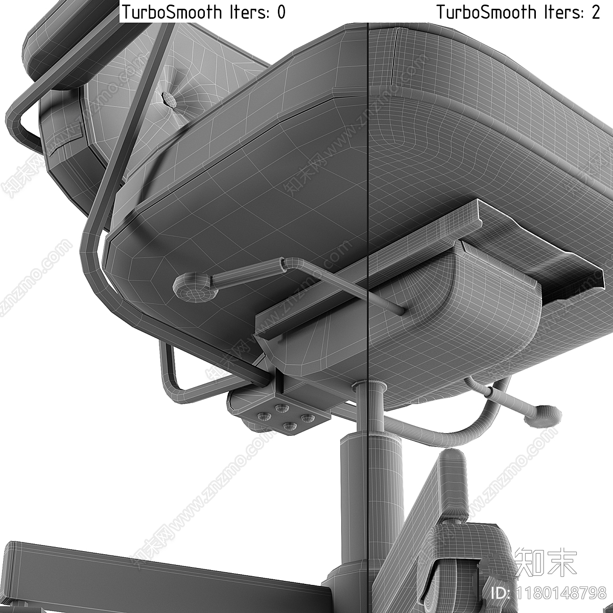 办公桌椅3D模型下载【ID:1180148798】