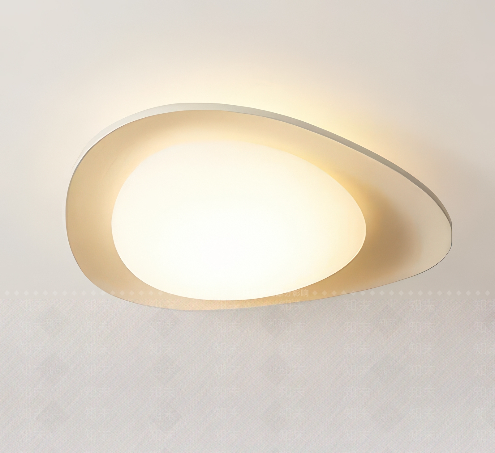 现代吸顶灯3D模型下载【ID:1180152818】