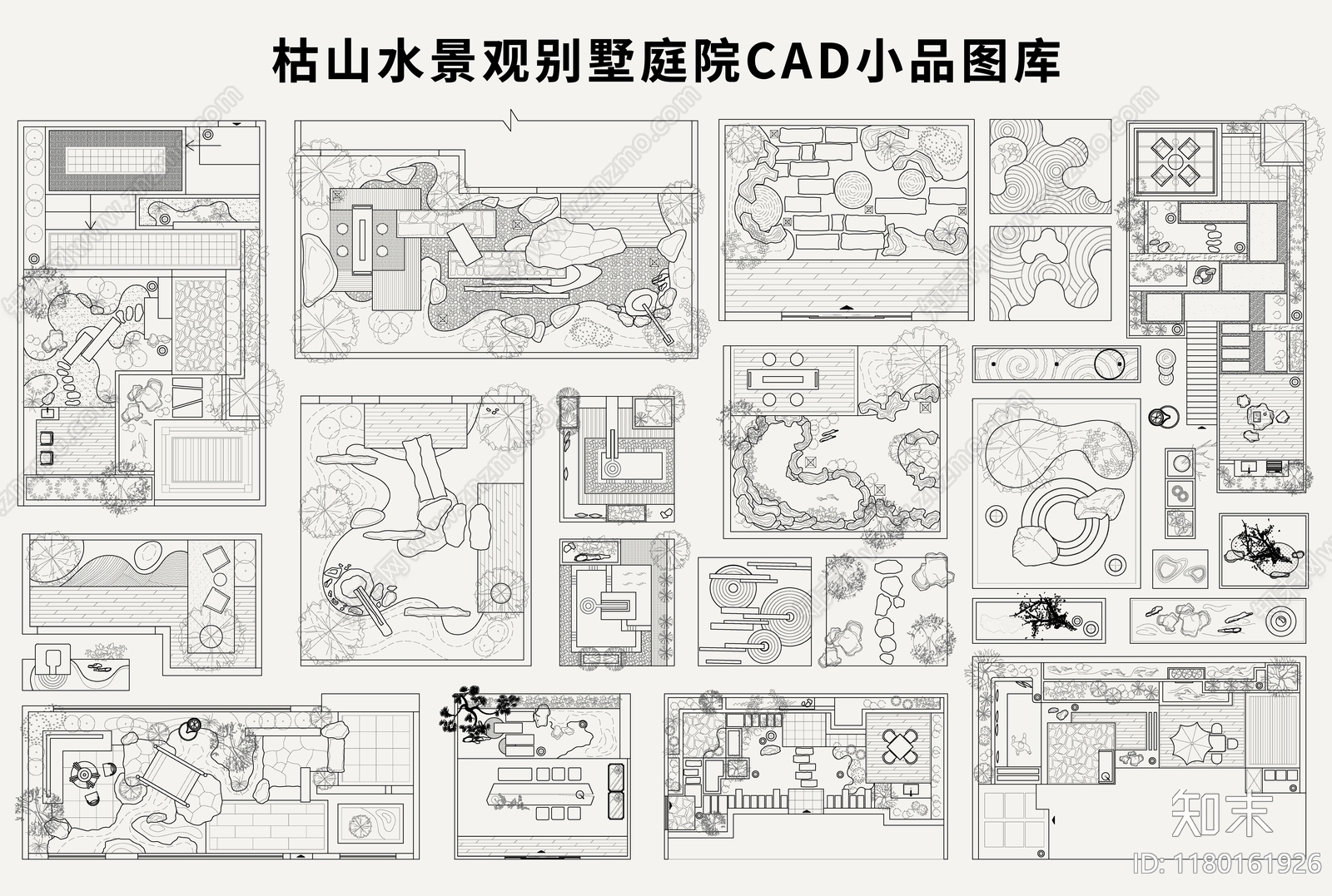 日式庭院施工图下载【ID:1180161926】