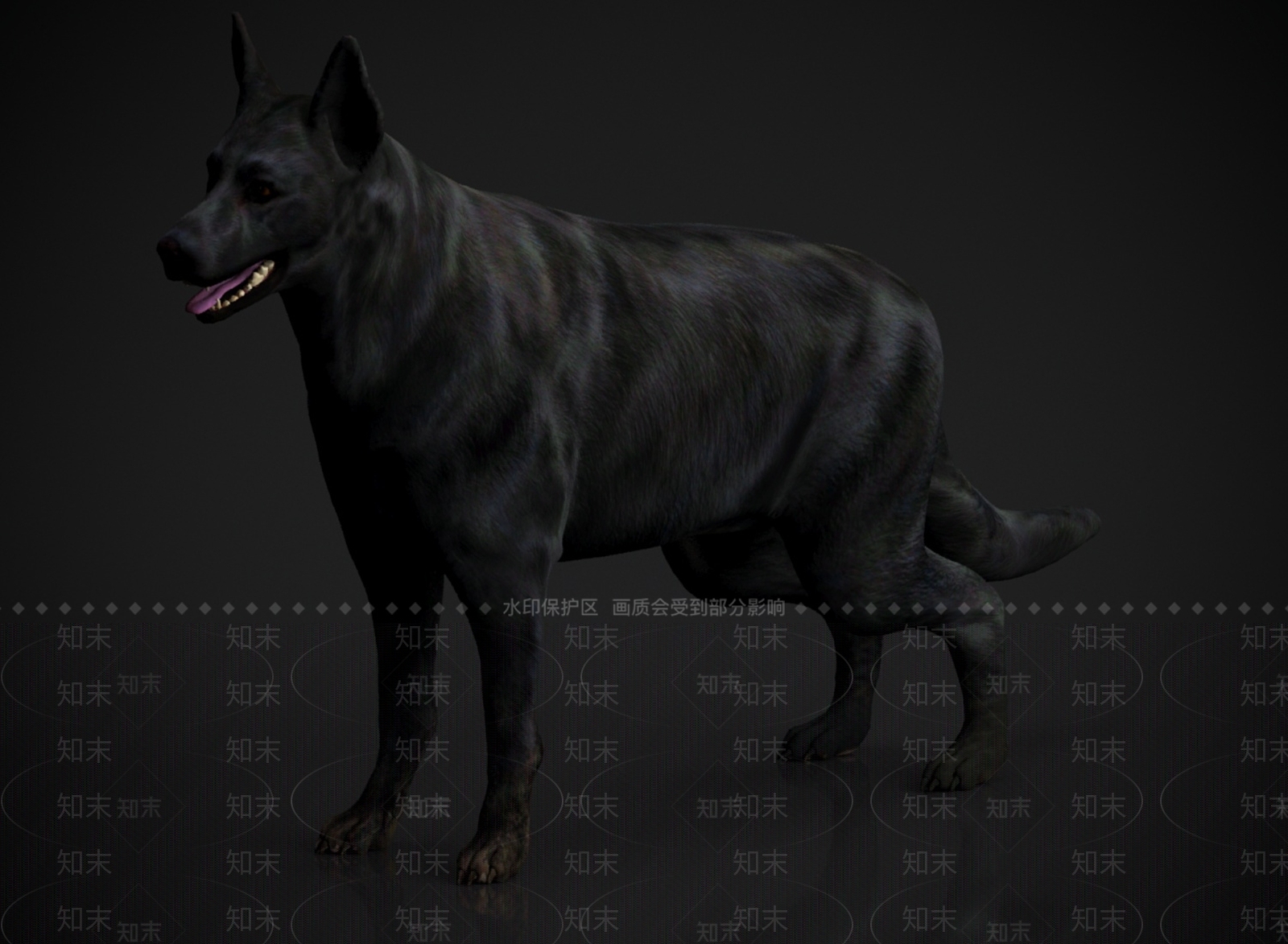 狗3D模型下载【ID:1180167316】