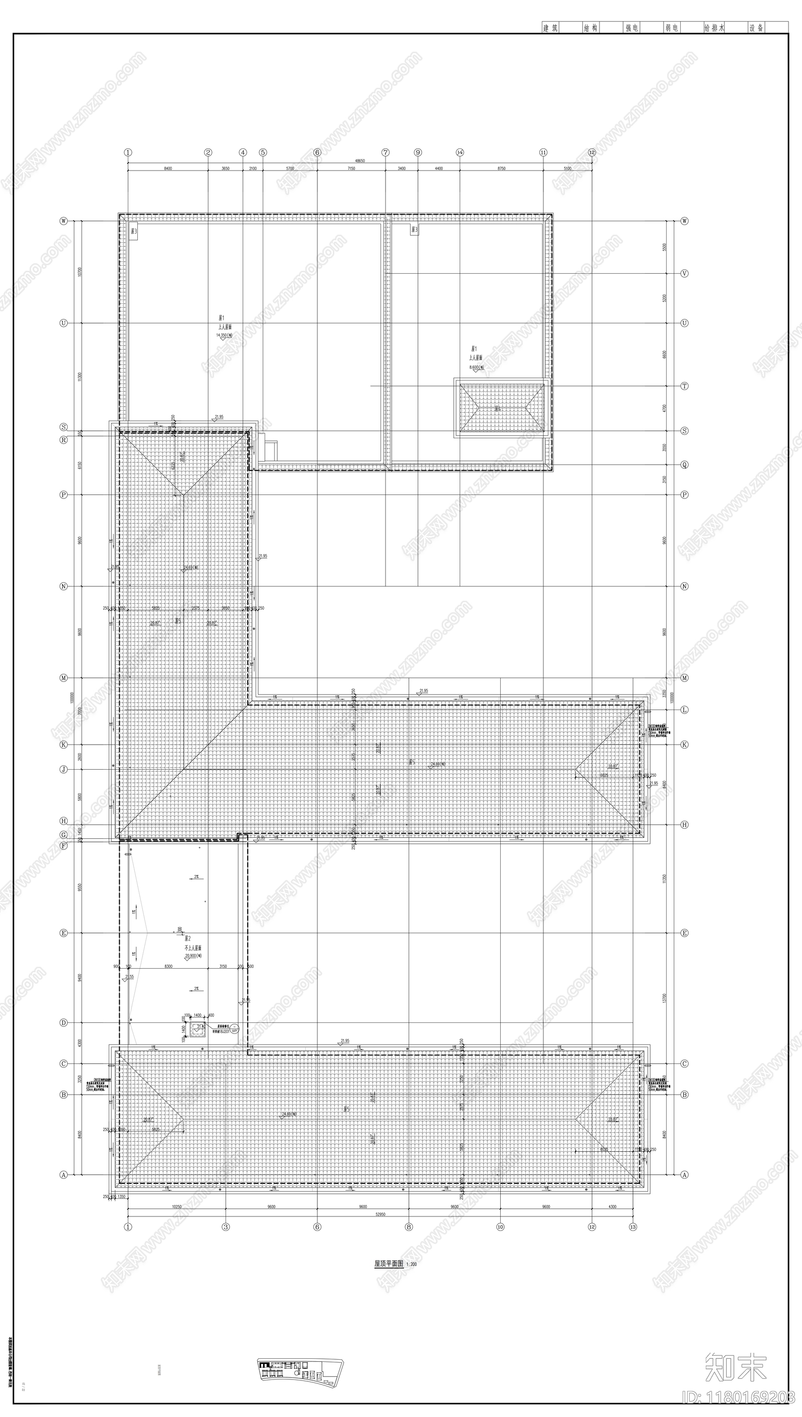 现代学校建筑cad施工图下载【ID:1180169203】