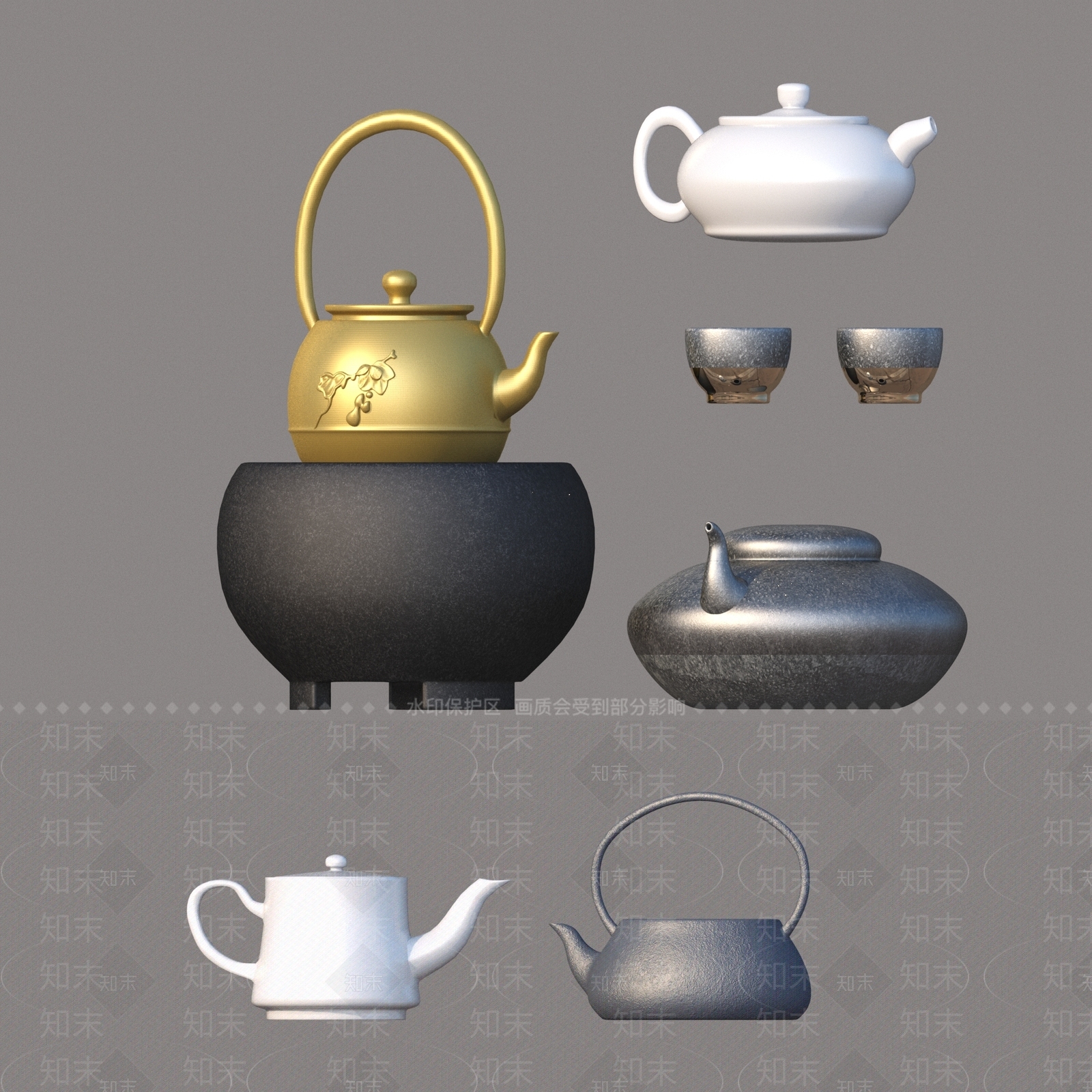 现代其他凳子3D模型下载【ID:1180182091】