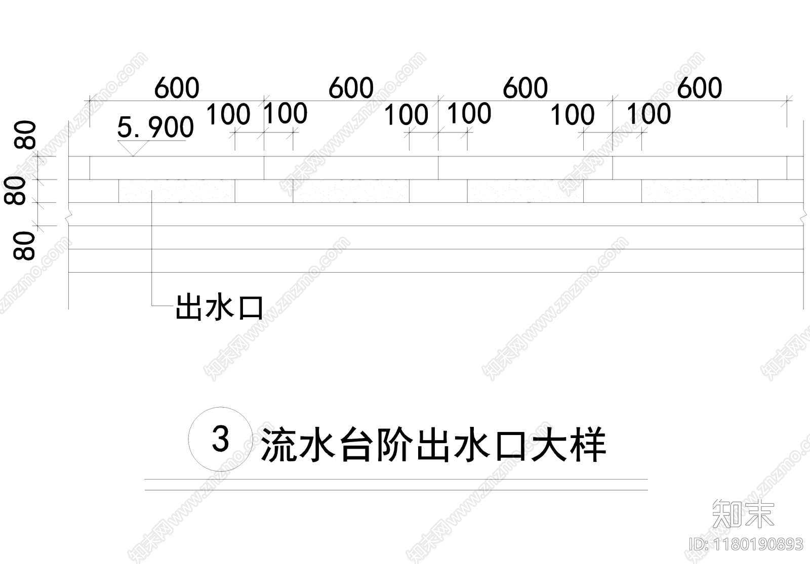 水景施工图下载【ID:1180190893】