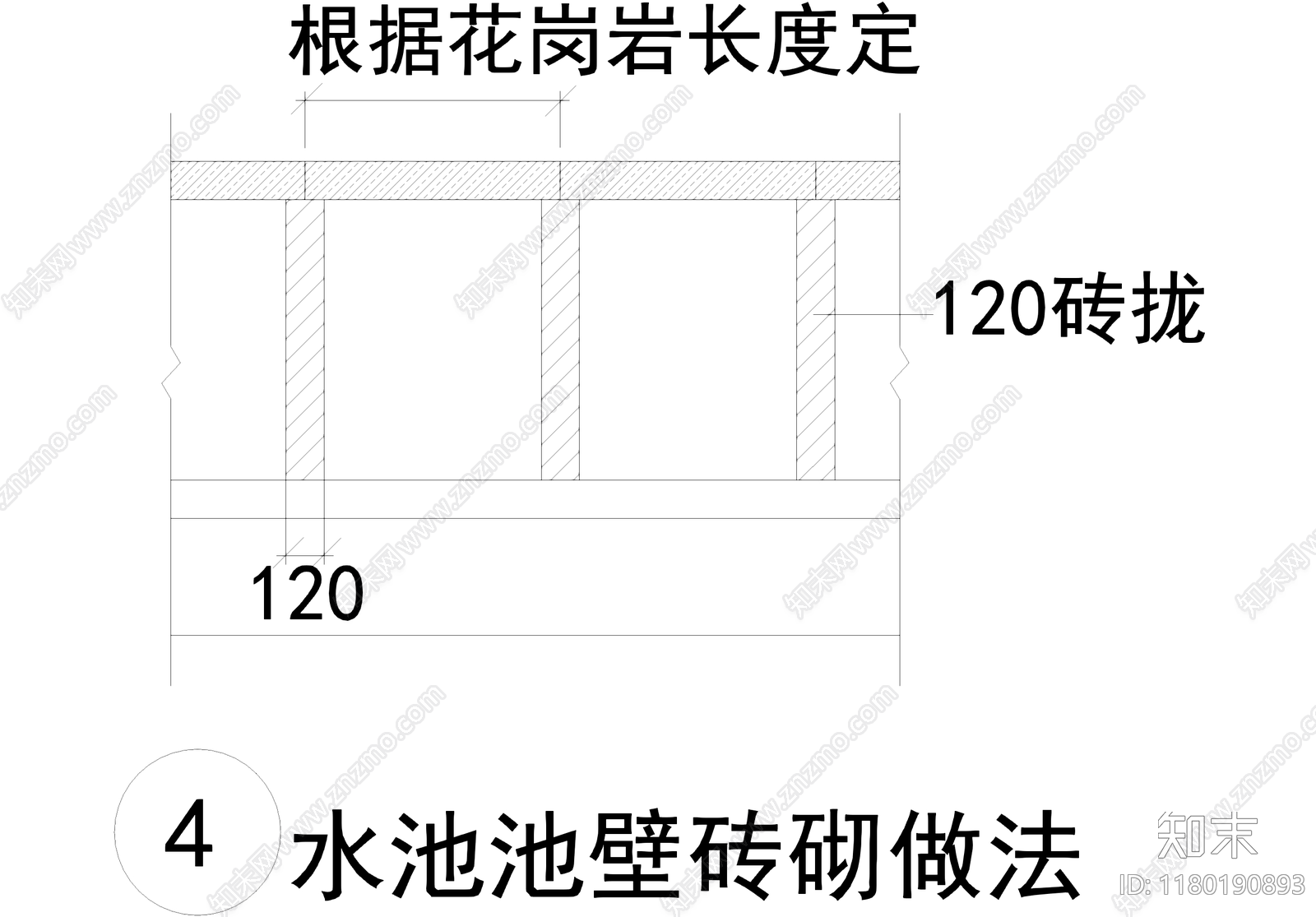 水景施工图下载【ID:1180190893】