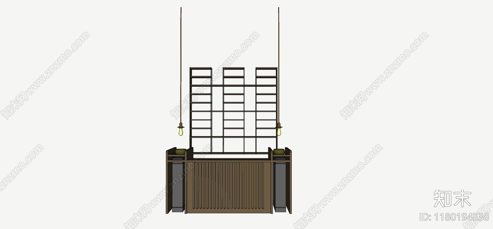 现代其他柜子SU模型下载【ID:1180194538】