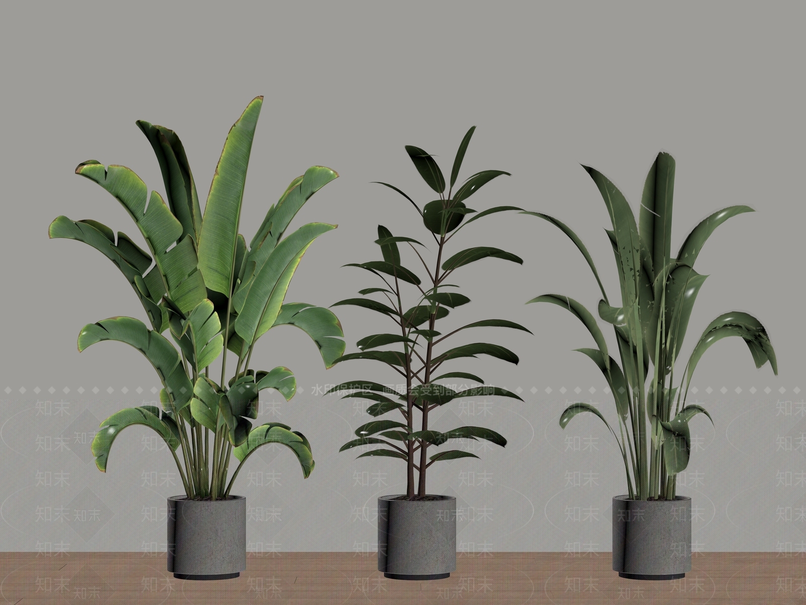 盆栽SU模型下载【ID:1180214528】