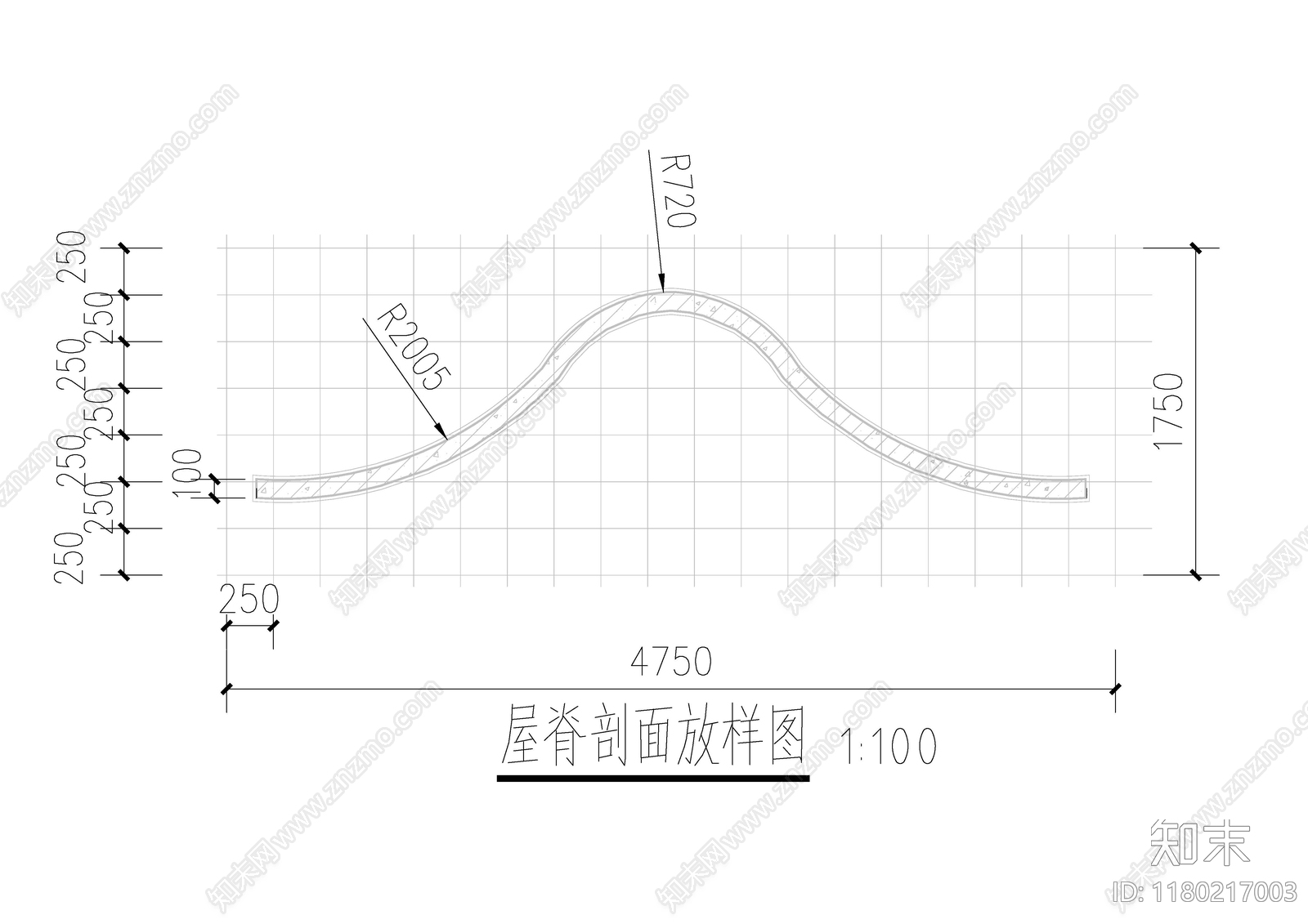 新中式中式古建施工图下载【ID:1180217003】