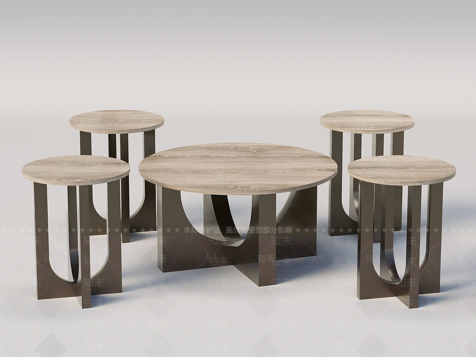 现代极简几类组合3D模型下载【ID:1180225756】