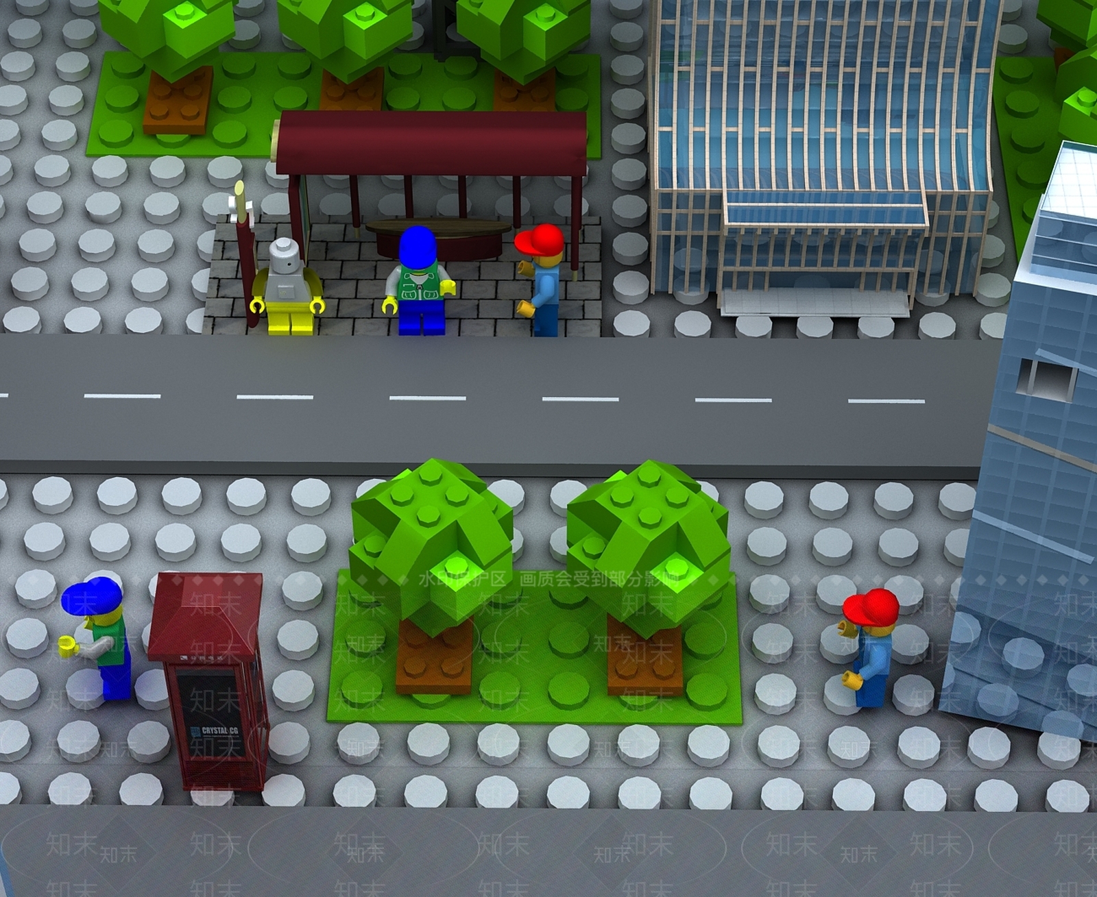 现代单人沙发3D模型下载【ID:1180239268】