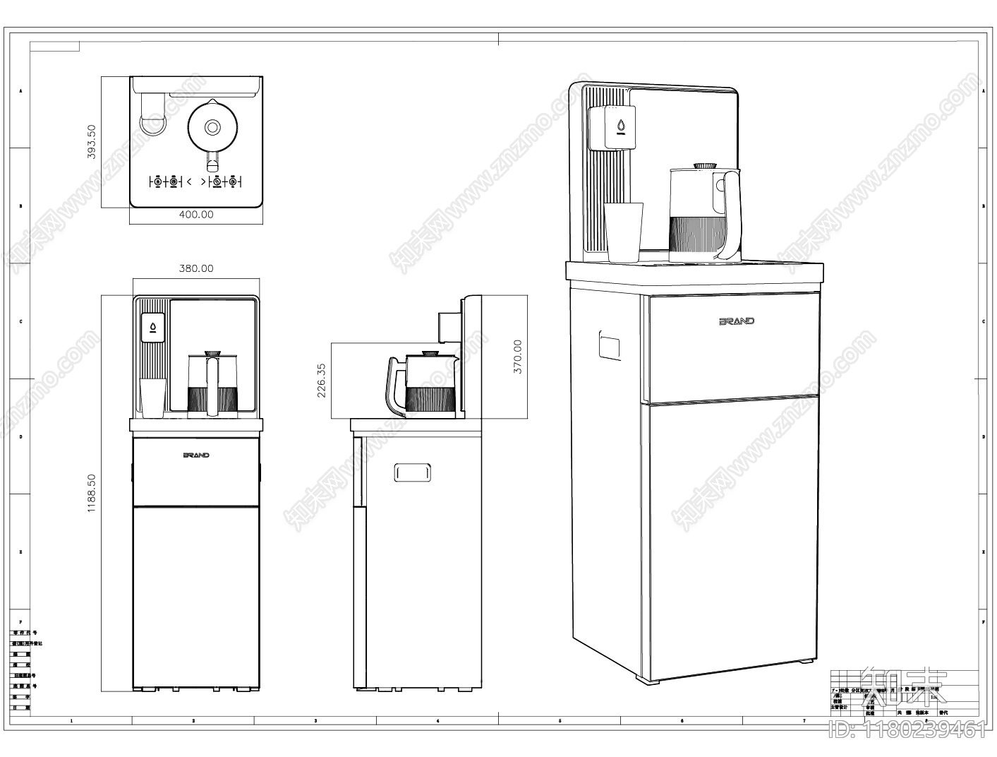 现代电器cad施工图下载【ID:1180239461】