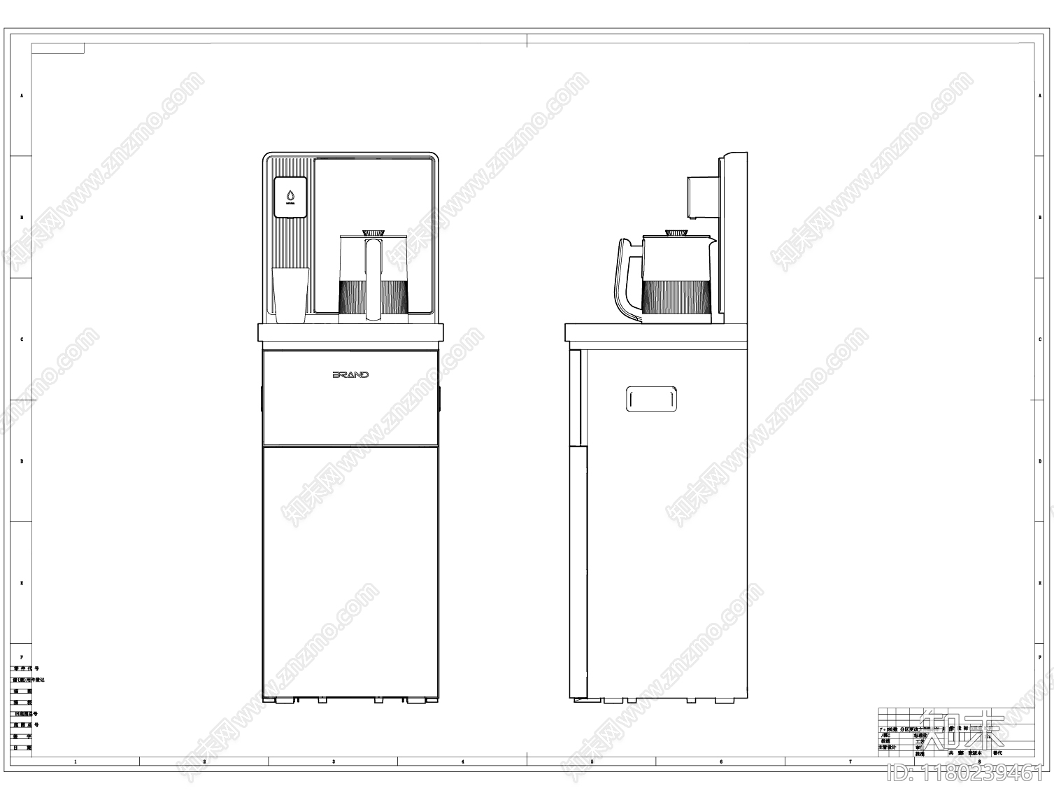 现代电器cad施工图下载【ID:1180239461】