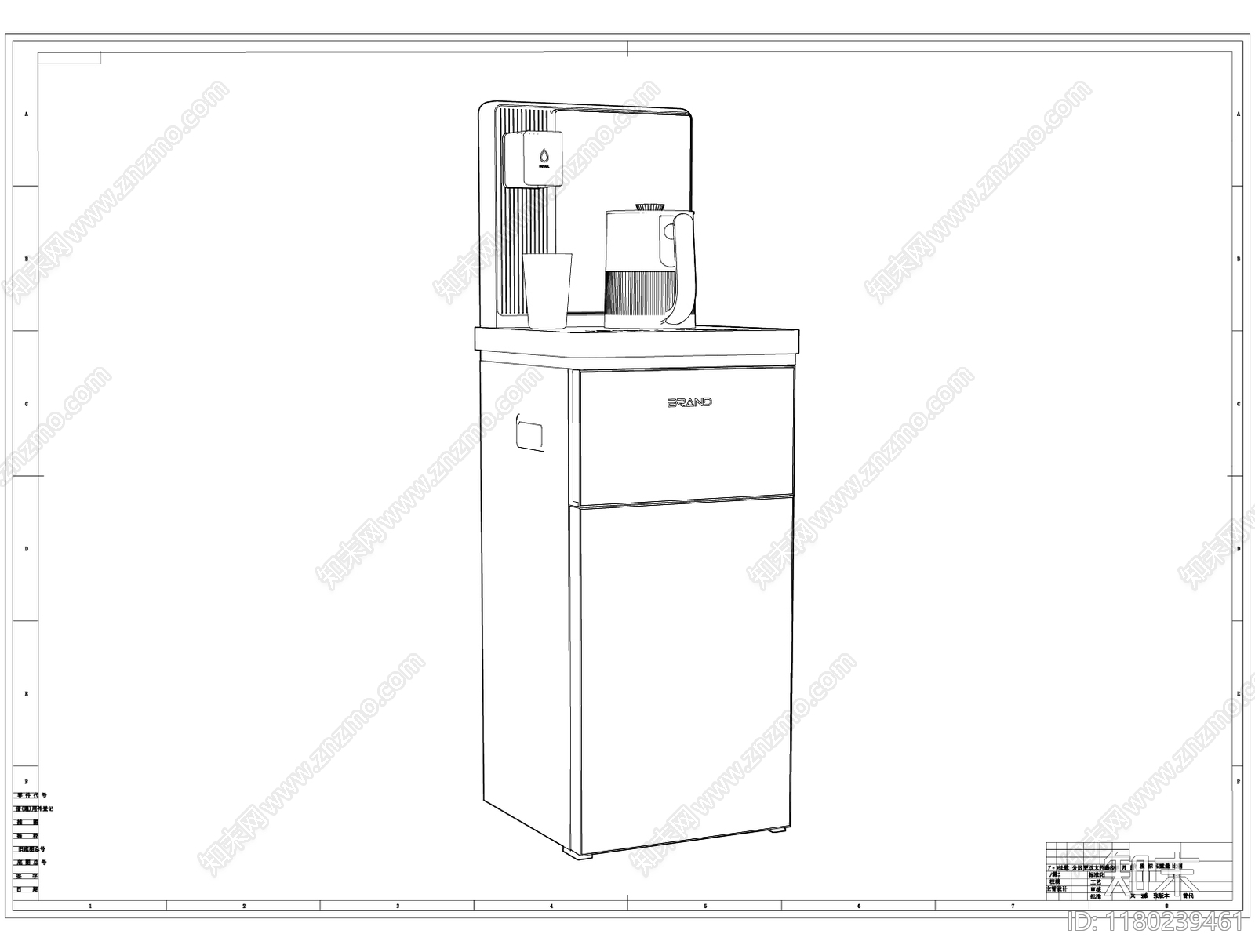 现代电器cad施工图下载【ID:1180239461】