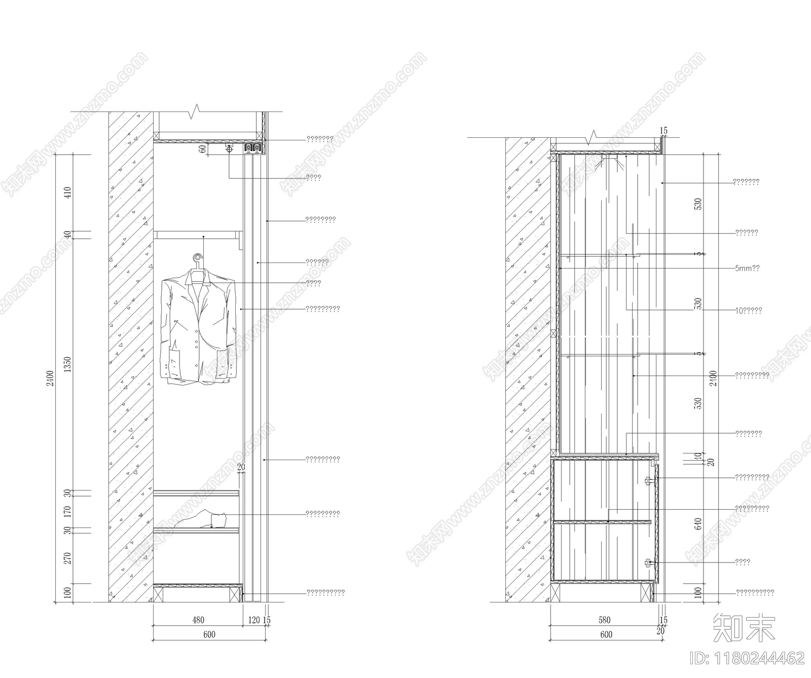 家具节点详图cad施工图下载【ID:1180244462】