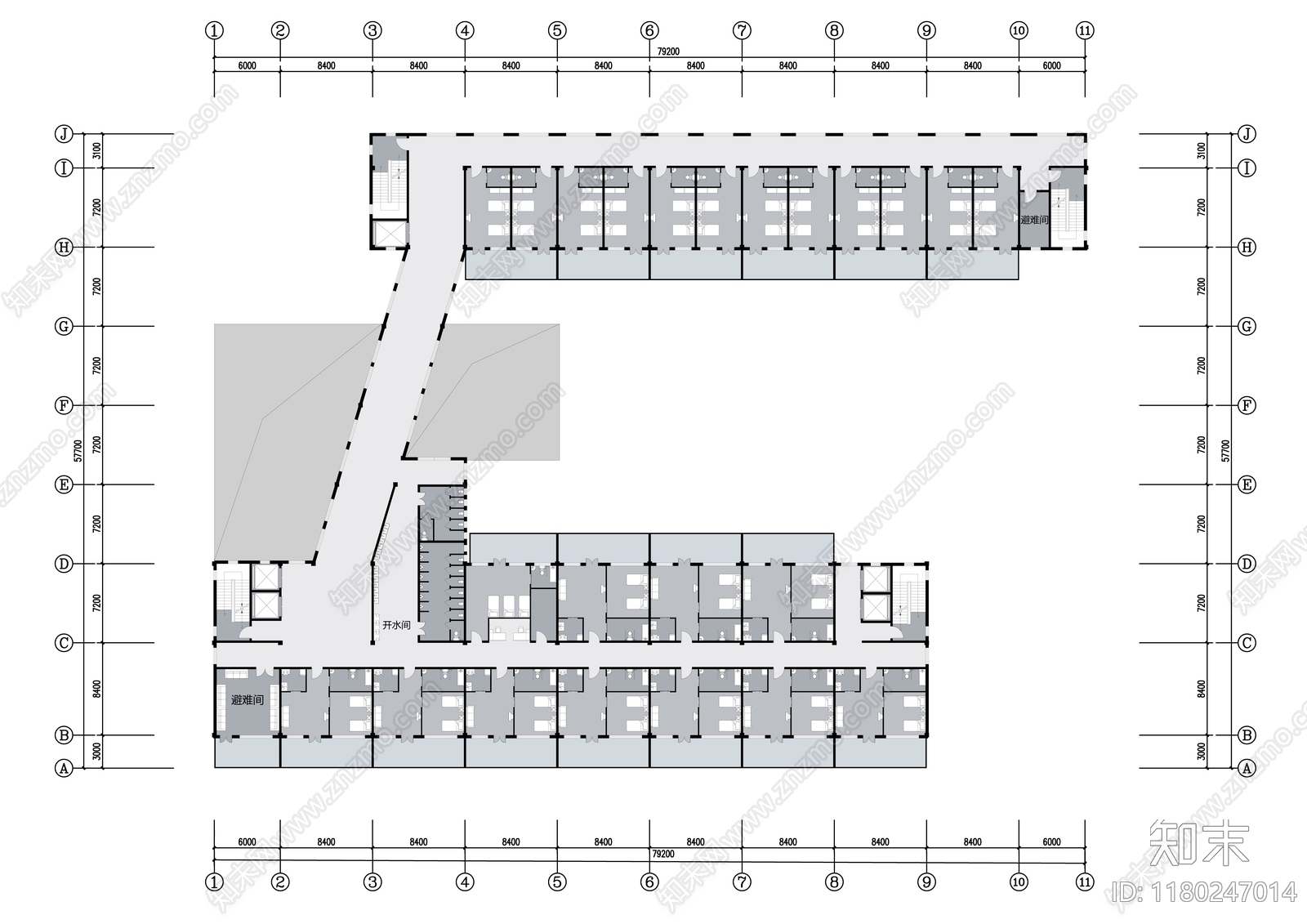 现代极简其他公共建筑施工图下载【ID:1180247014】