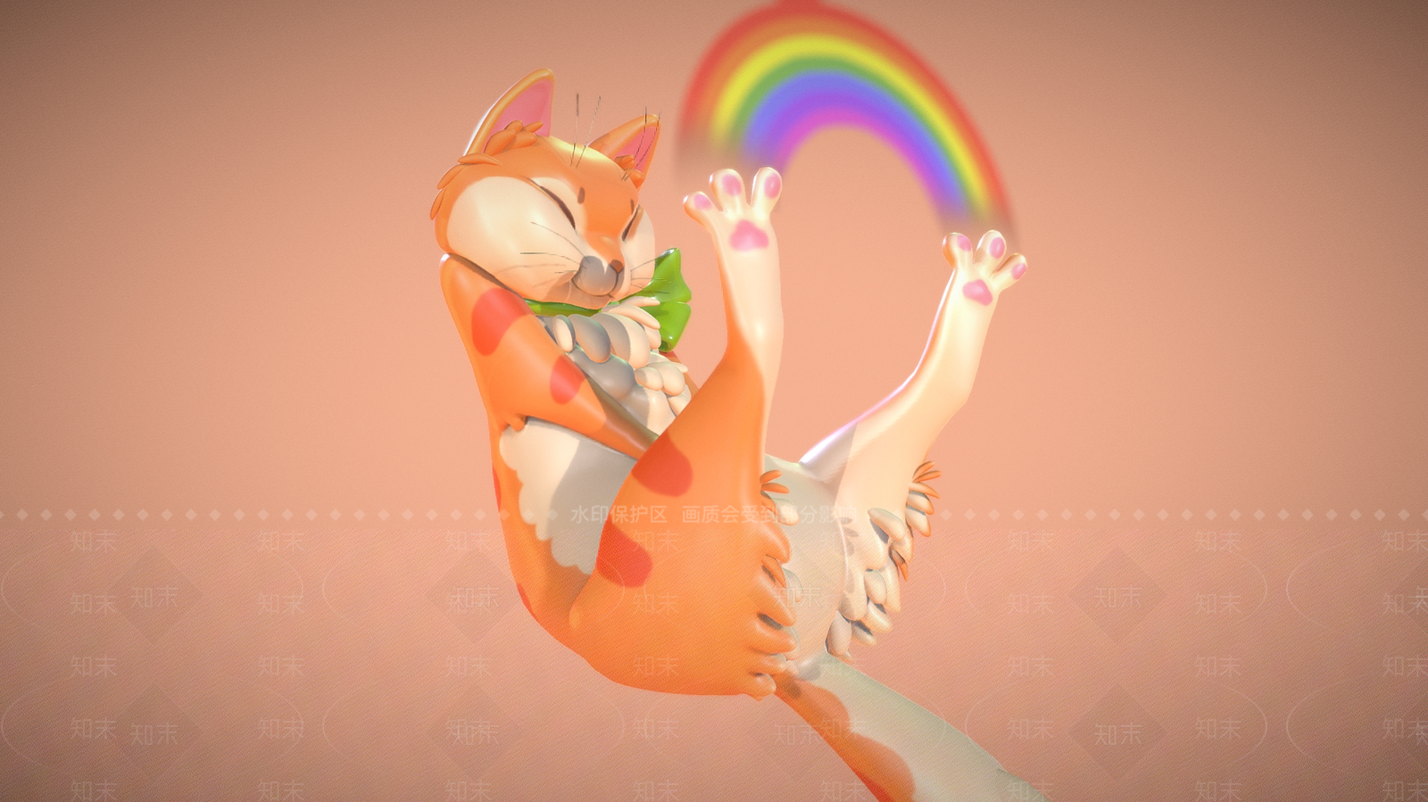 猫3D模型下载【ID:1180260322】