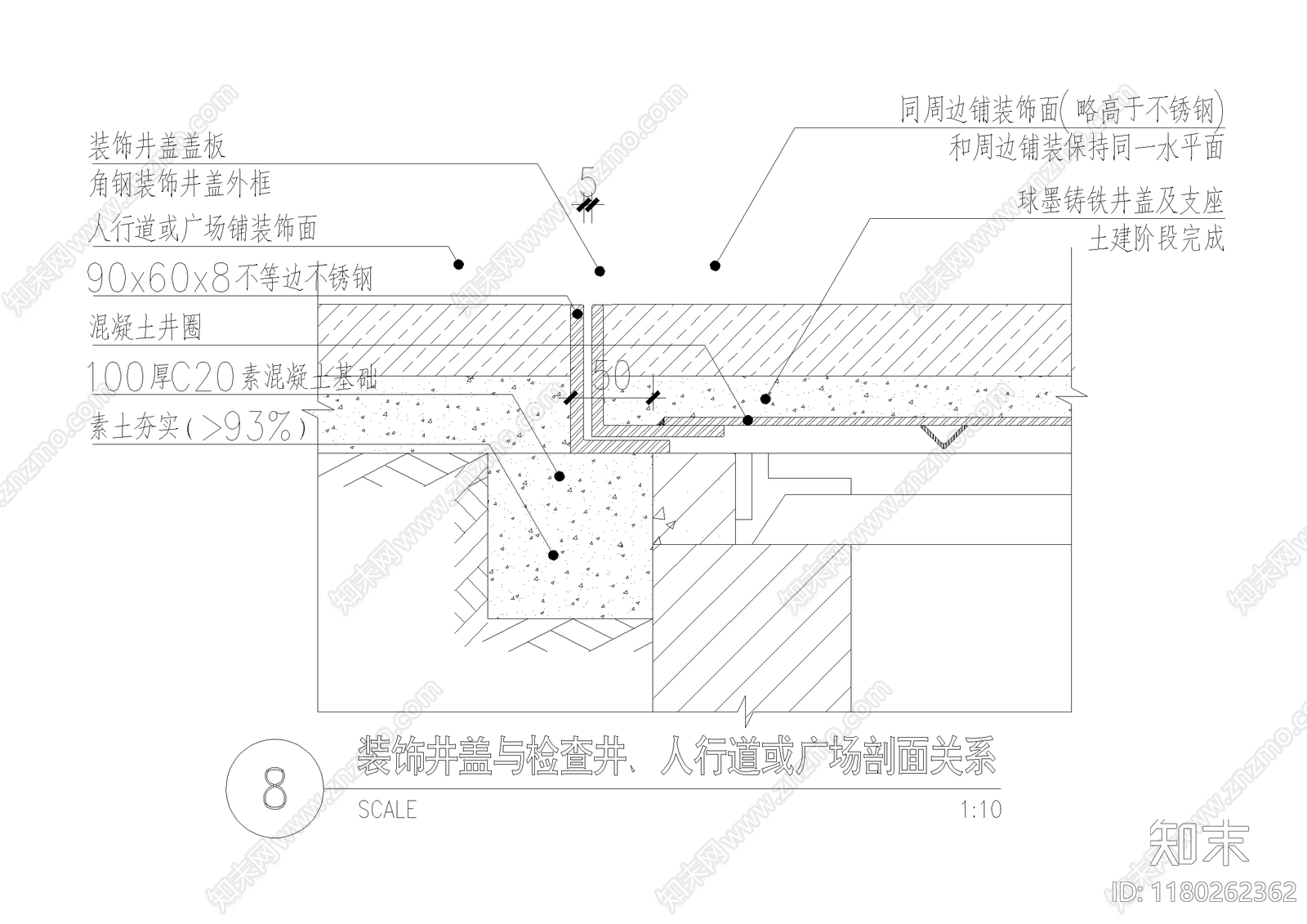 给排水节点详图cad施工图下载【ID:1180262362】