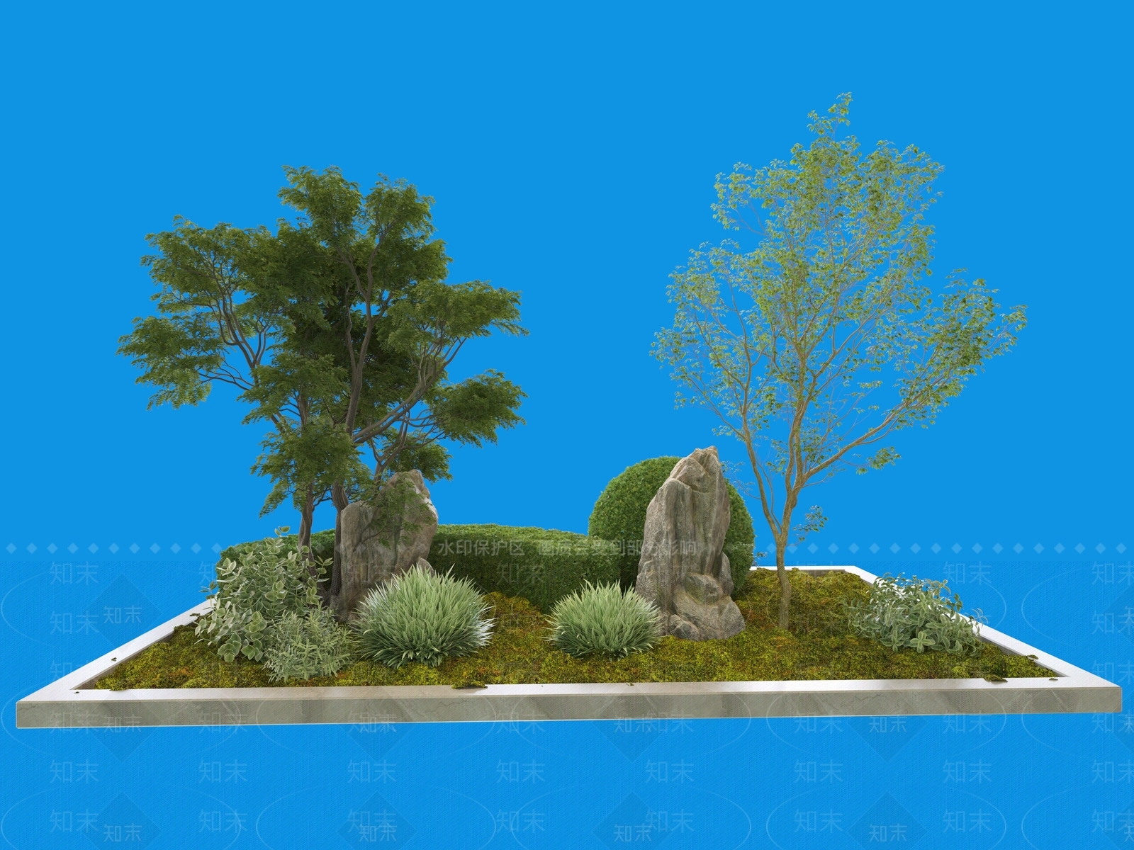 景观树3D模型下载【ID:1180268795】