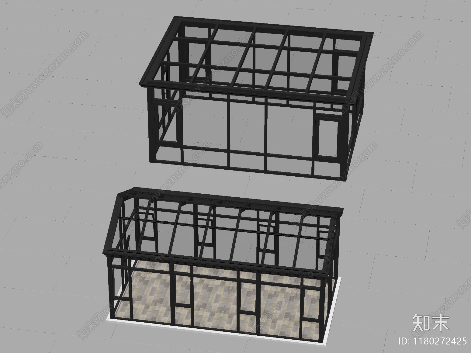 现代小区建筑SU模型下载【ID:1180272425】