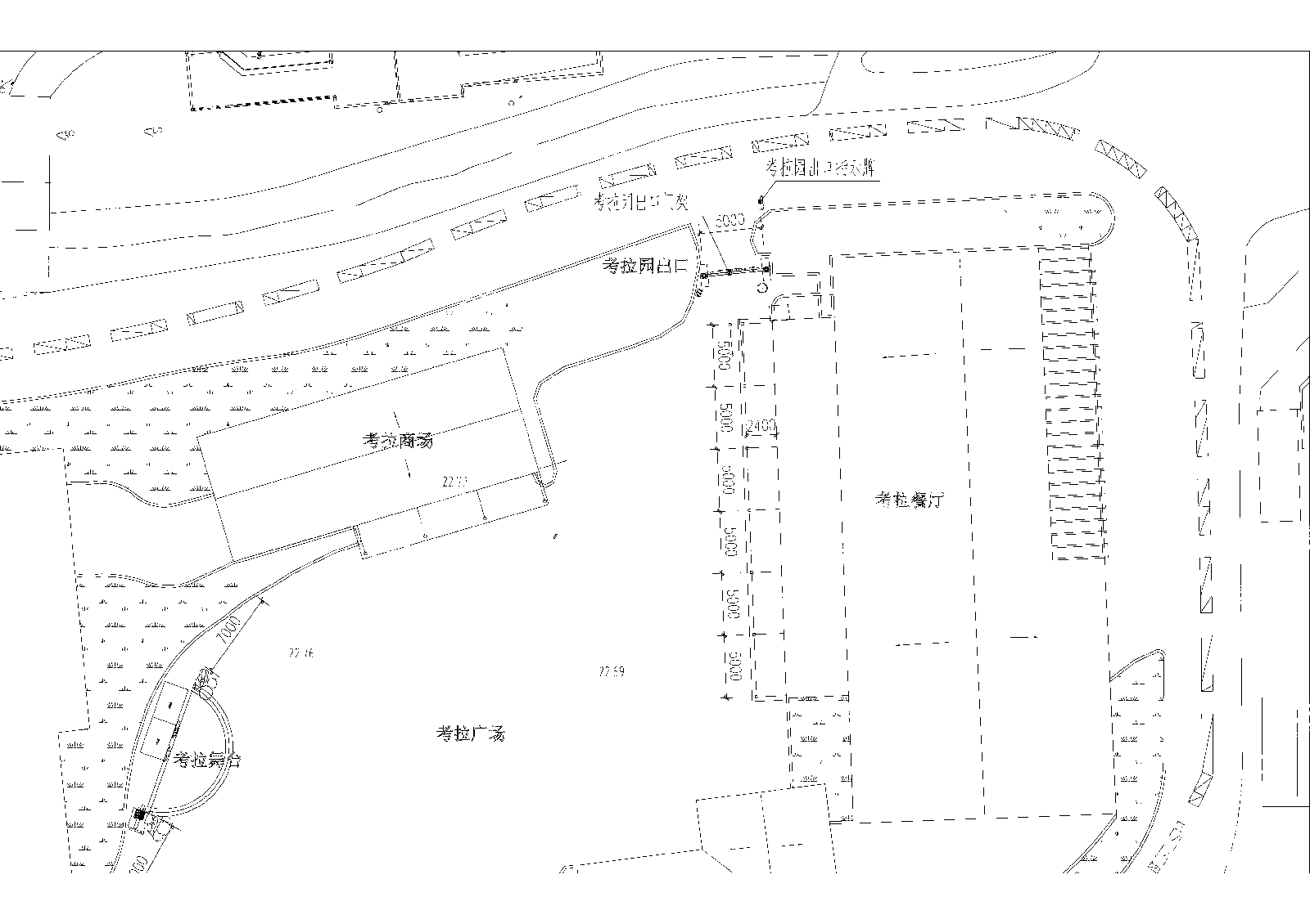 简约公园景观施工图下载【ID:1180281692】