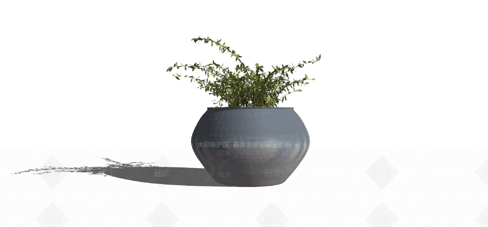 盆栽SU模型下载【ID:1180330884】