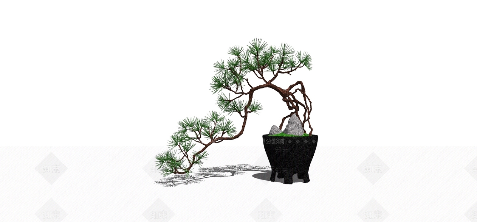 盆栽SU模型下载【ID:1180331329】