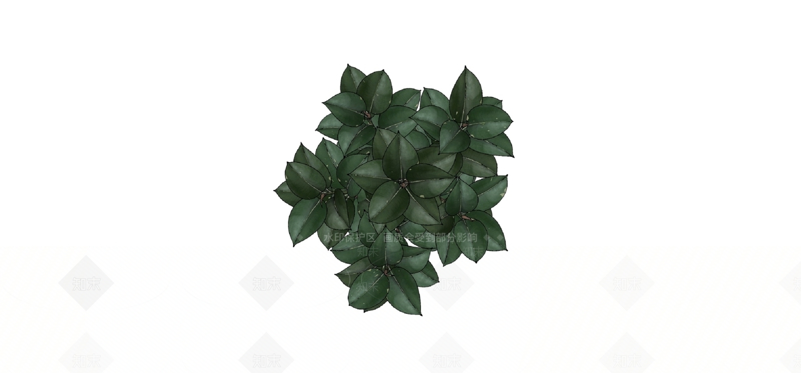 盆栽SU模型下载【ID:1180334865】