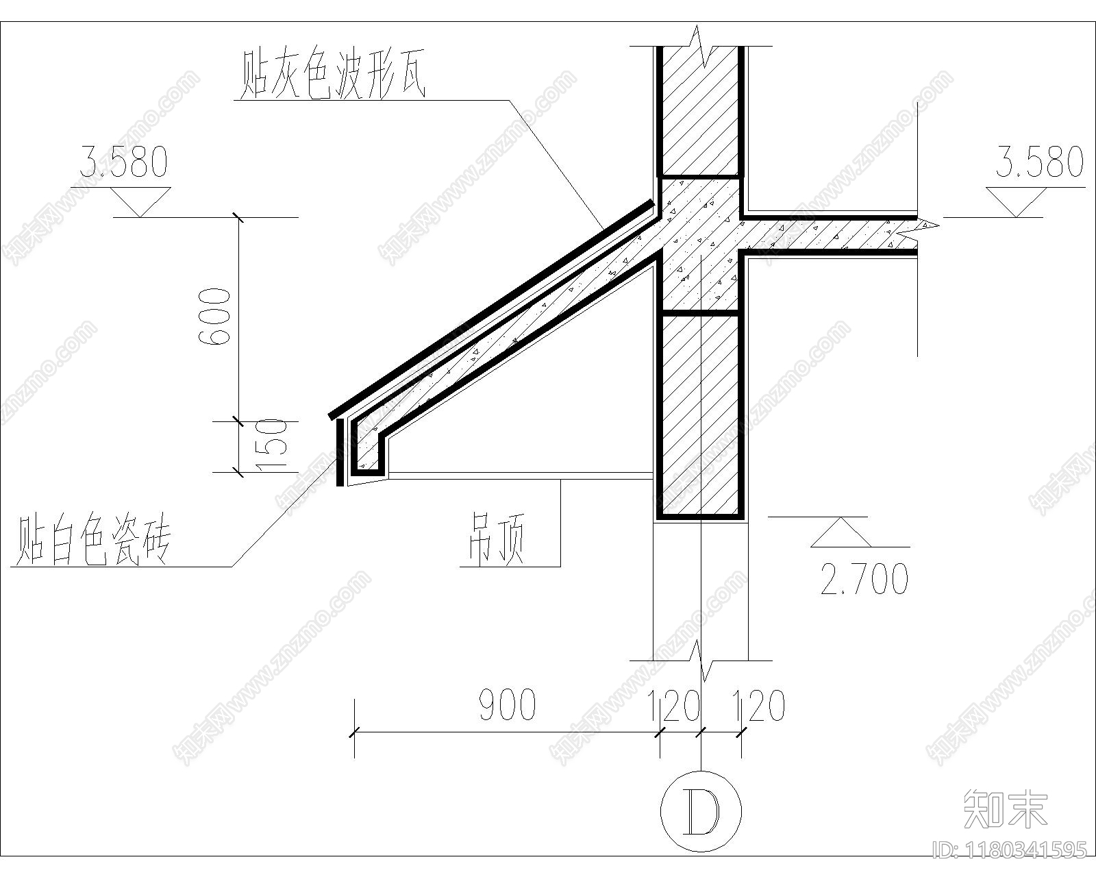 现代其他节点详图cad施工图下载【ID:1180341595】