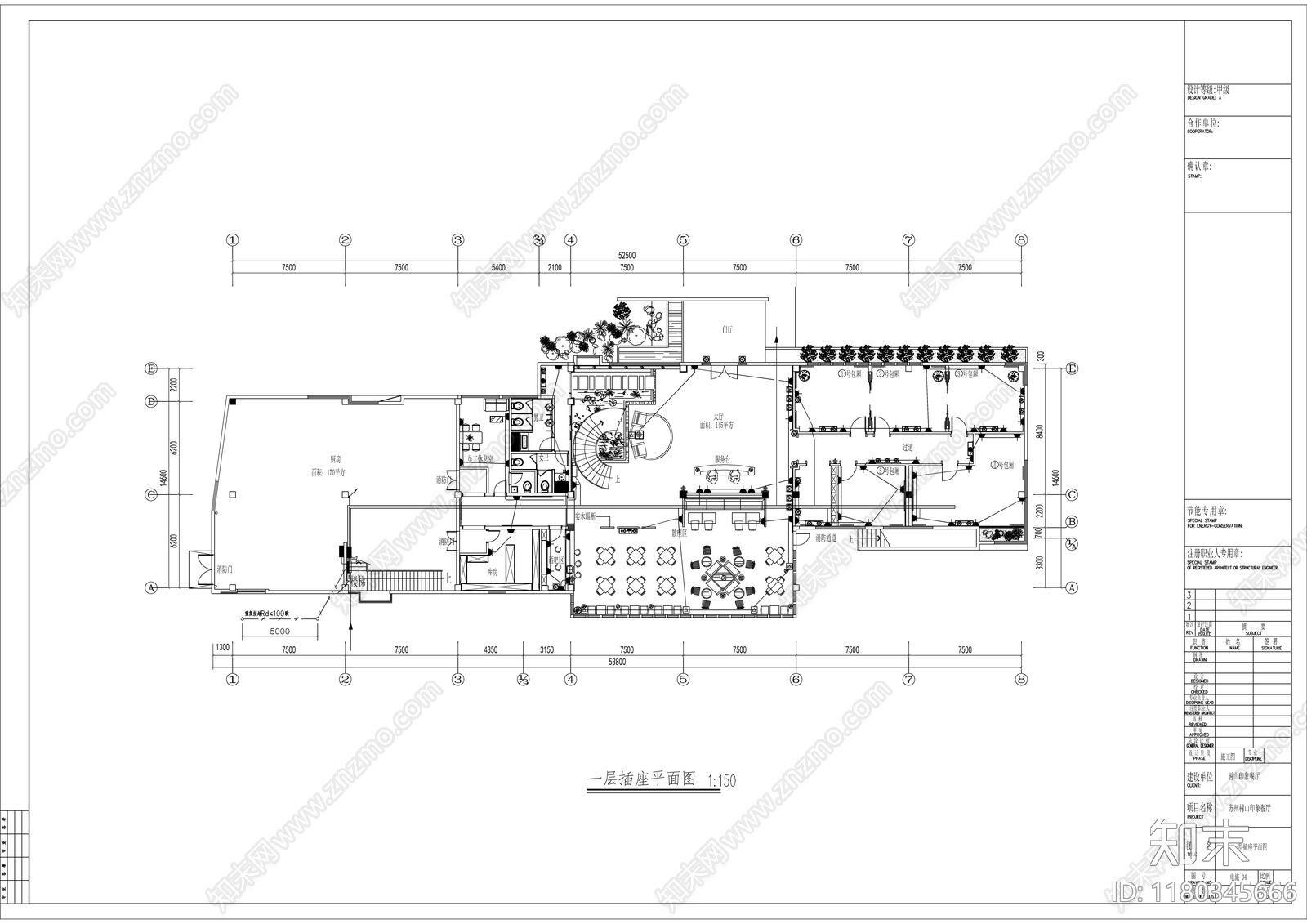 电气图cad施工图下载【ID:1180345666】