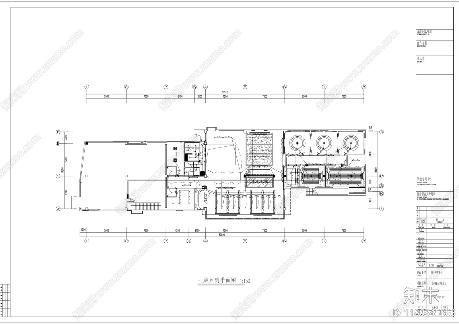 电气图cad施工图下载【ID:1180345666】