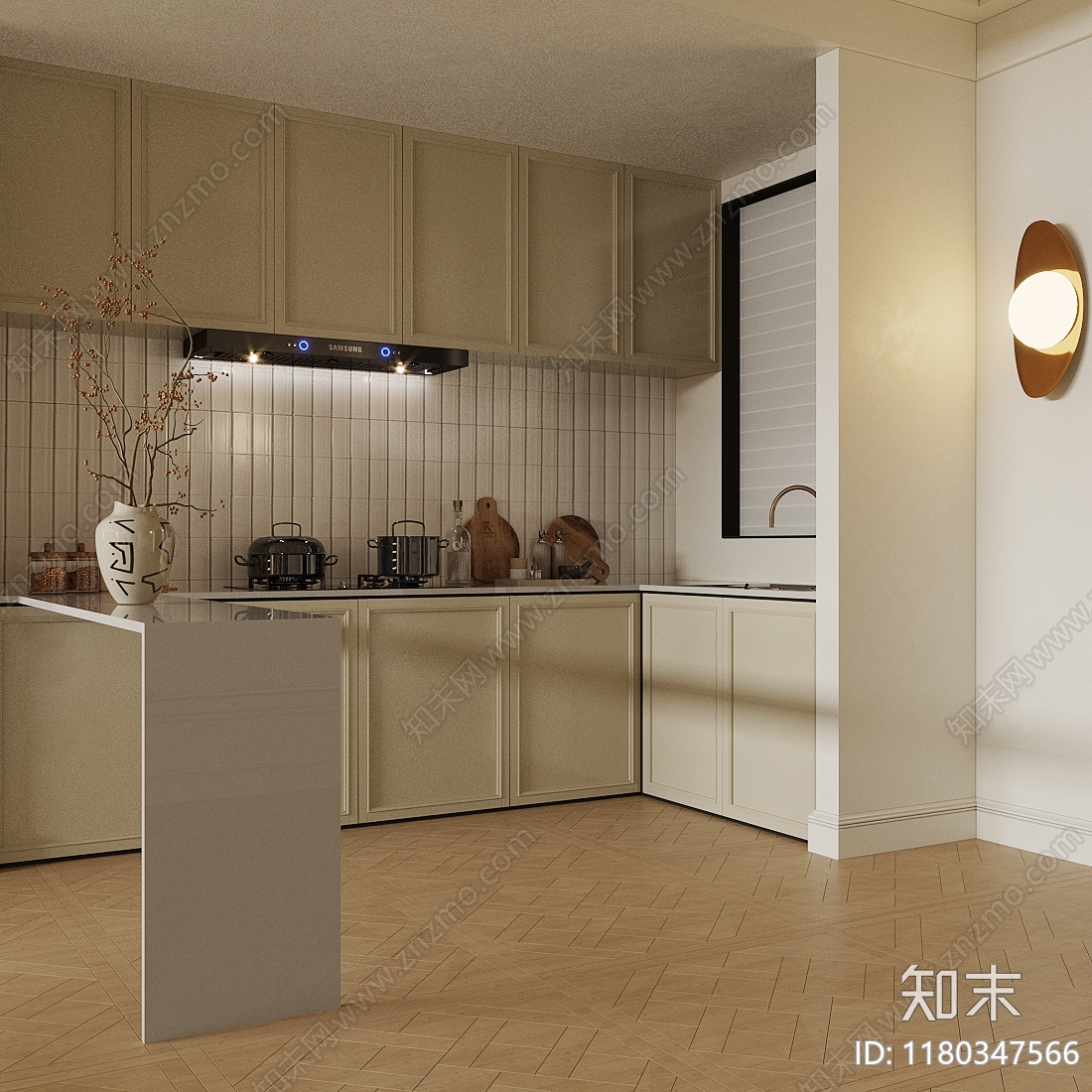 法式中古家居餐厅3D模型下载【ID:1180347566】