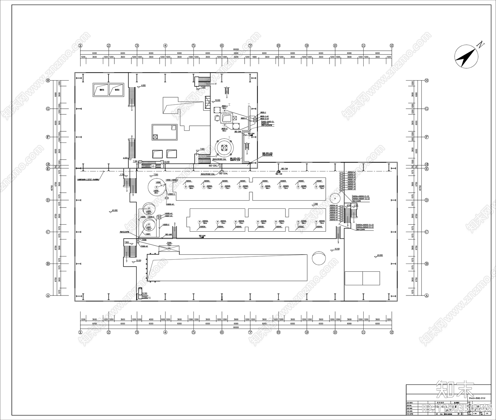 电气图cad施工图下载【ID:1180350246】