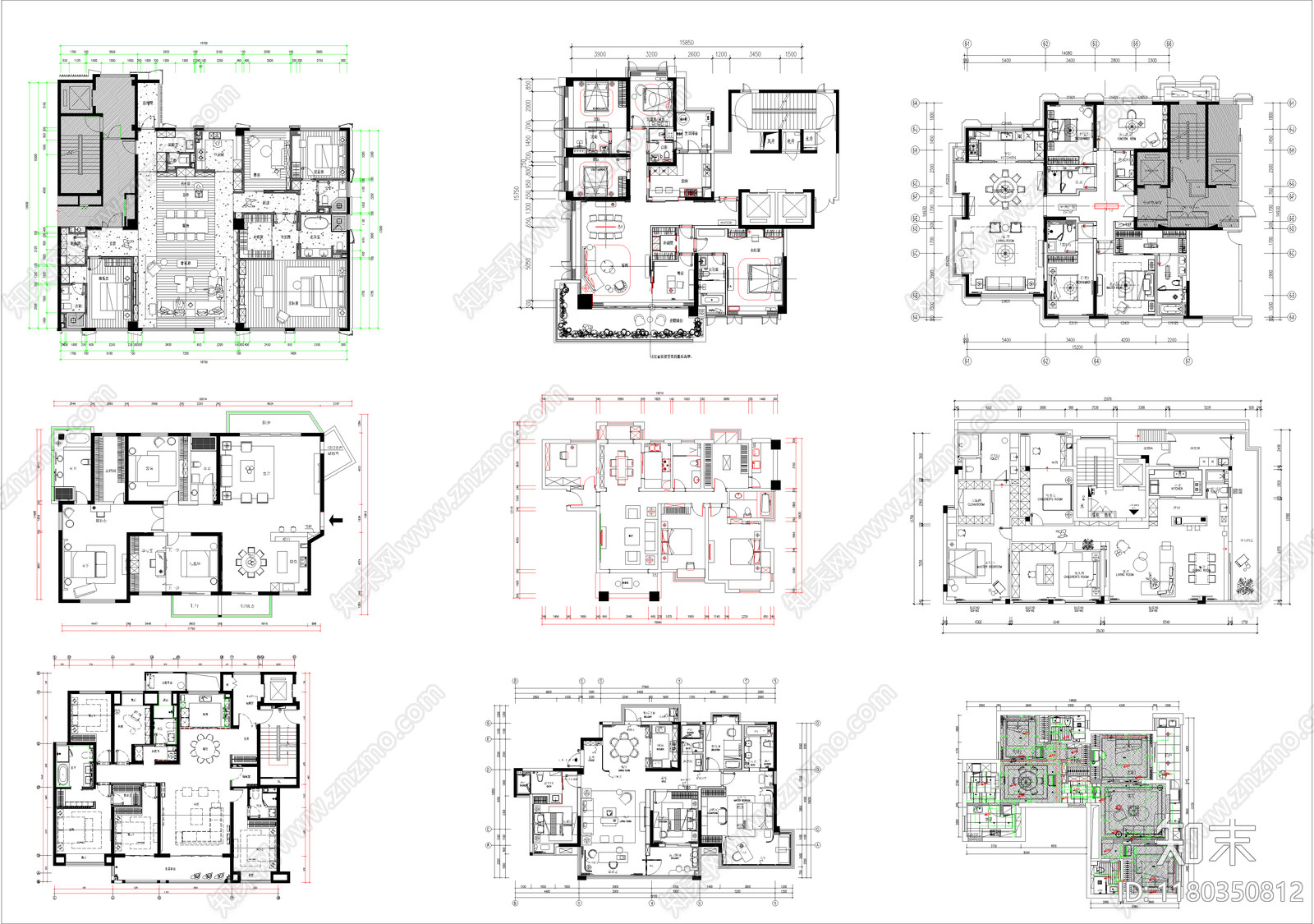 建筑平面图施工图下载【ID:1180350812】