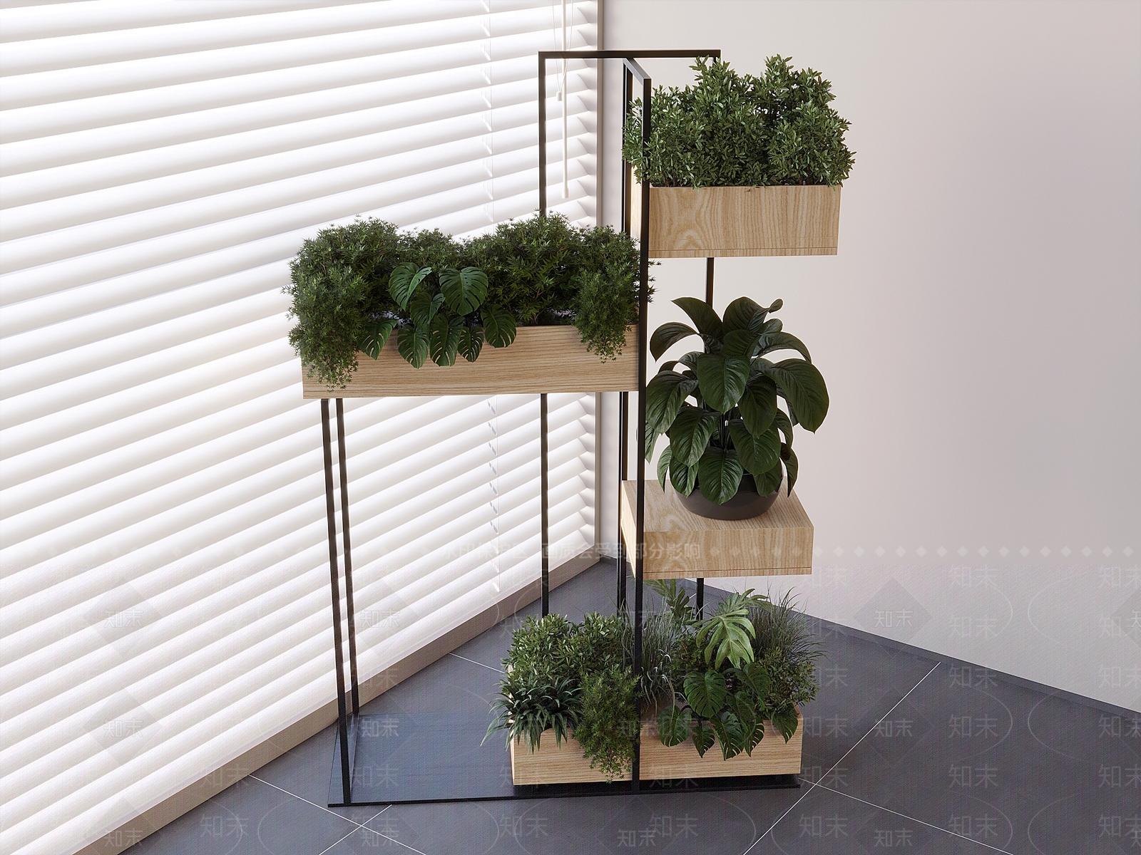 花箱3D模型下载【ID:1180355090】