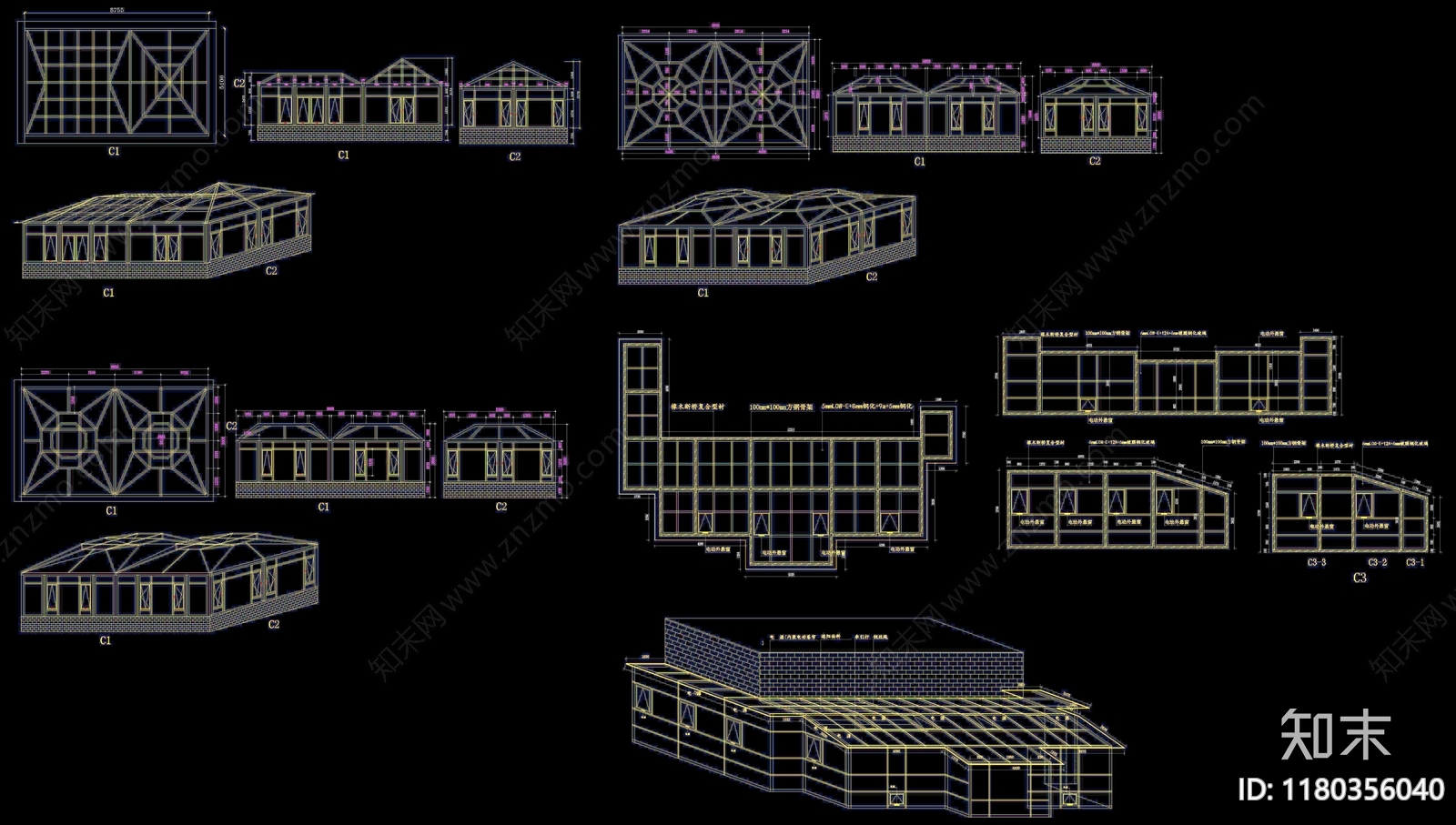 现代其他建筑施工图下载【ID:1180356040】