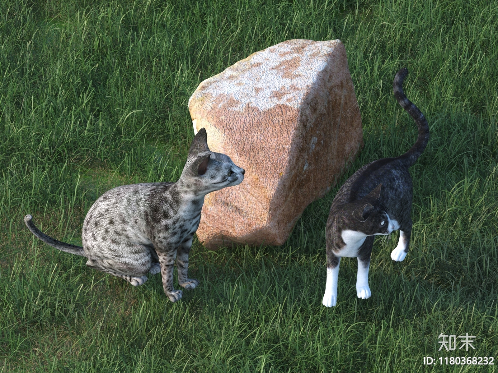 猫3D模型下载【ID:1180368232】